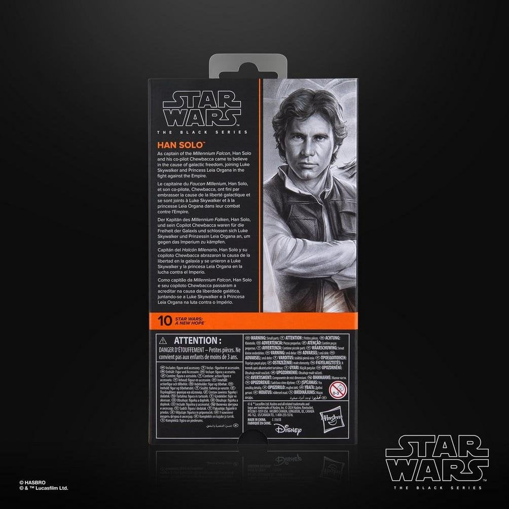EAN 5010996309297 - Star Wars The Black Series Han Solo imagen 8