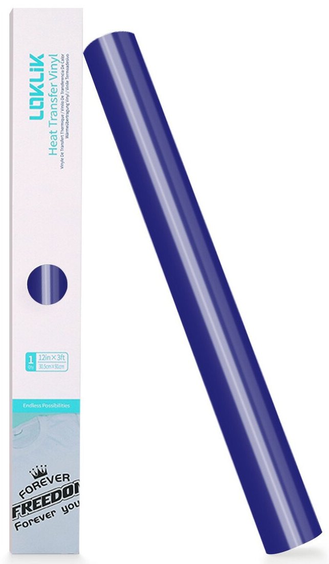 Loklik Heat Transfer Vinyl Basic - Royal Azul