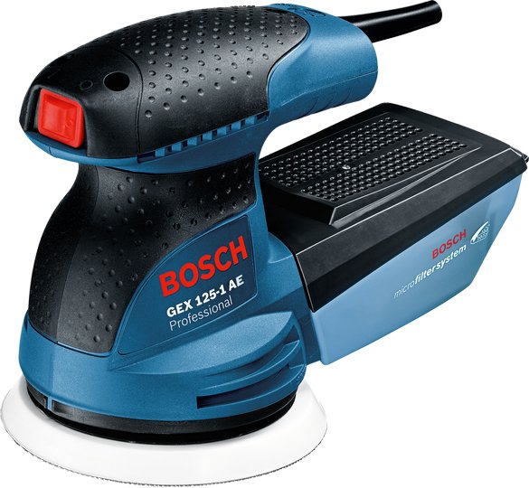 Lijadora Excéntrica Bosch Gex 125-1 Ae Professional 0601387504