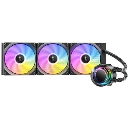 Refrigeracion Liquida Cpu Vortex Lum 360 A-Rgb Antec Radiador 360mm / Bomba 2800 Rpm / 3 Ventiladores Argb / Compatible Intel & Amd