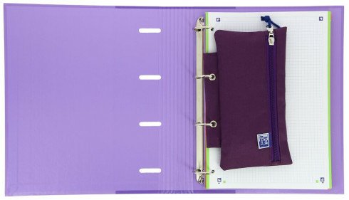 Oxford Estuche Teens Plano Para Europeanbinder Poliéster C/Surtidos