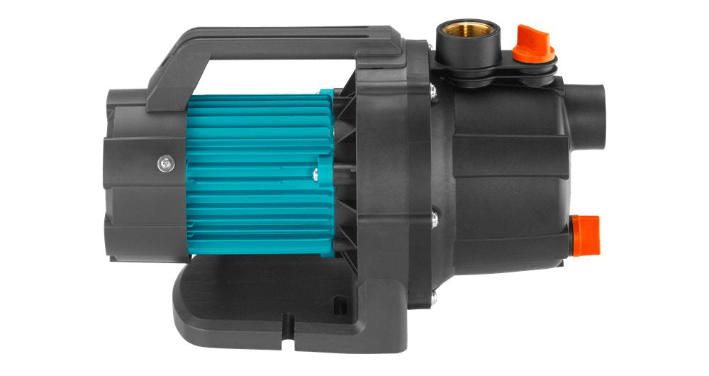 Bomba De Jardín Gardena 3000/4 Basic Set Turquesa/Negro, 600 W, Incl. Kit De Aspiración, Manguera Clásica 09011-47