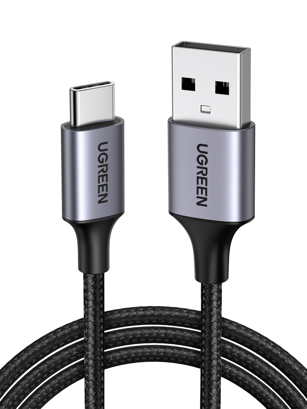 EAN 6957303861262 - Ugreen 60126 cable USB 1 m USB C USB A Negro, Gris imagen 2