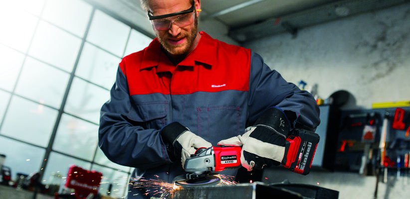 Einhell Amoladora Angular A Batería Axxio 18/125 Q 4431151