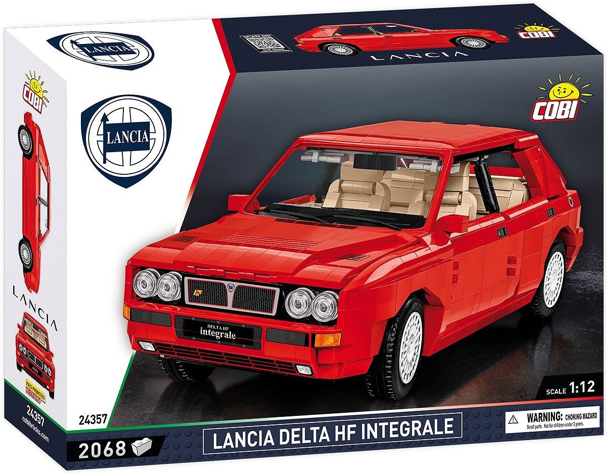 Cobi Lancia Delta Hf Integlee, Juguete De Construcción Cobi-24357