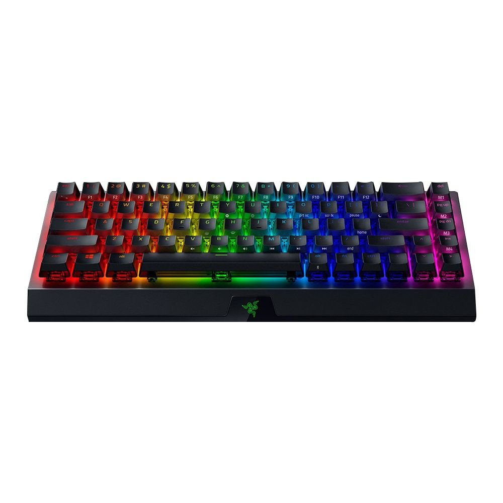 Teclado Inglés Razer Blackwidow V3 Mini Hyperspeed Usb + Rf Wireless + Bluetooth Qwerty Ee. Uu. Negro