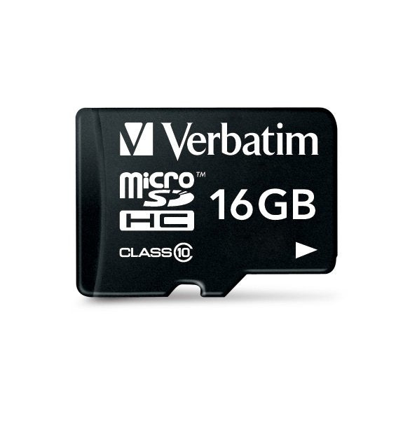 Verbatim Micro Sd 16gb Class 10 Con Adaptador Sd 44082