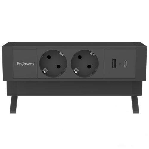 EAN 0043859806812 - Fellowes 100137182 base múltiple 2 m 2 salidas AC Interior Negro imagen 2