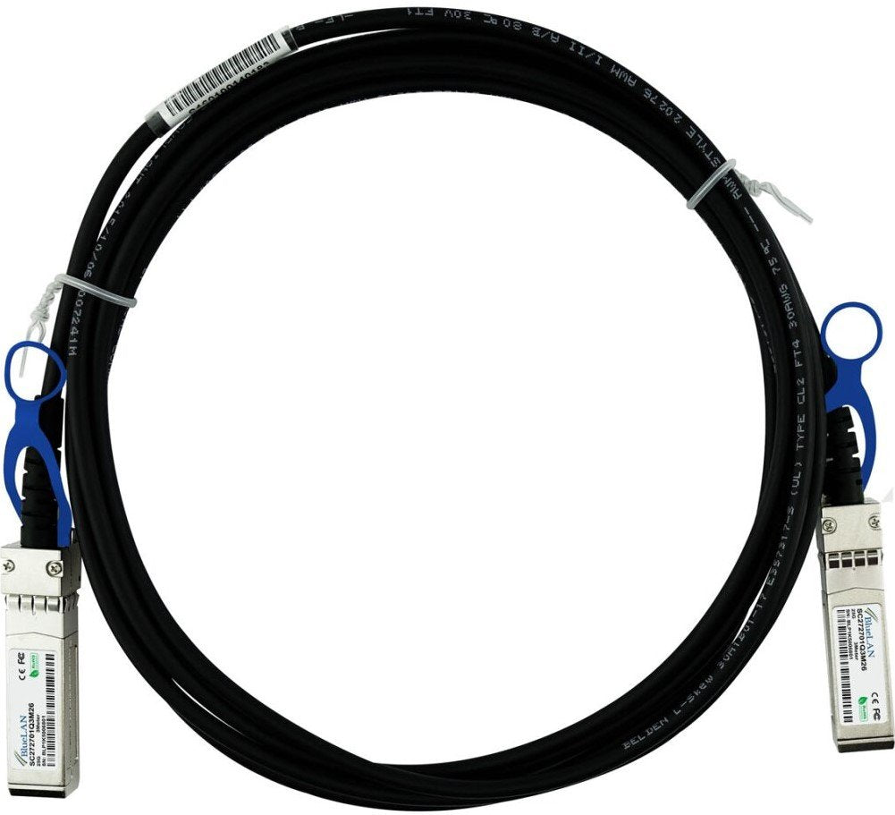 Bluelan 25gb 3m Sfp28 25gbase-Cr Dac( Cab-S-S-25g-3m)