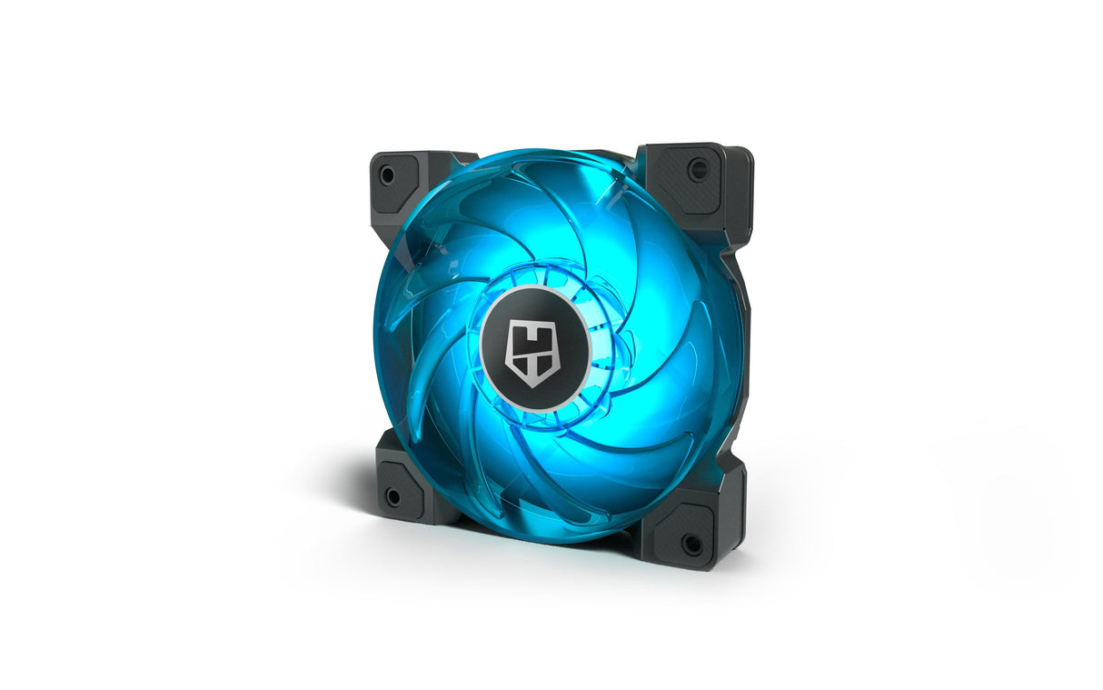 Nox Ventilador 120x120 Hummer H-Sync Rgb Pack 3uds Control Pwm/ Conector De 4 Pines
