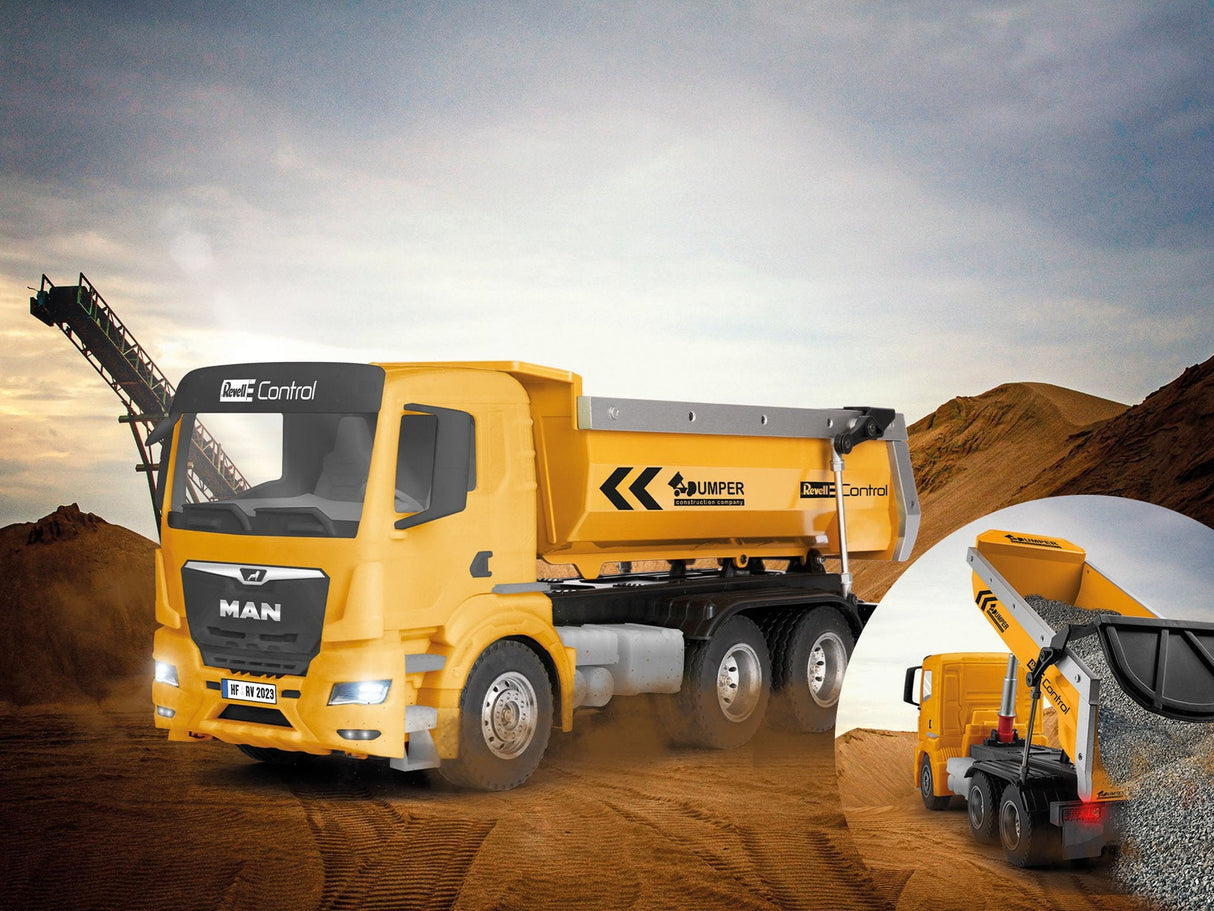 Camión Volquete Revell Rc Man Tgs 28.430 24454