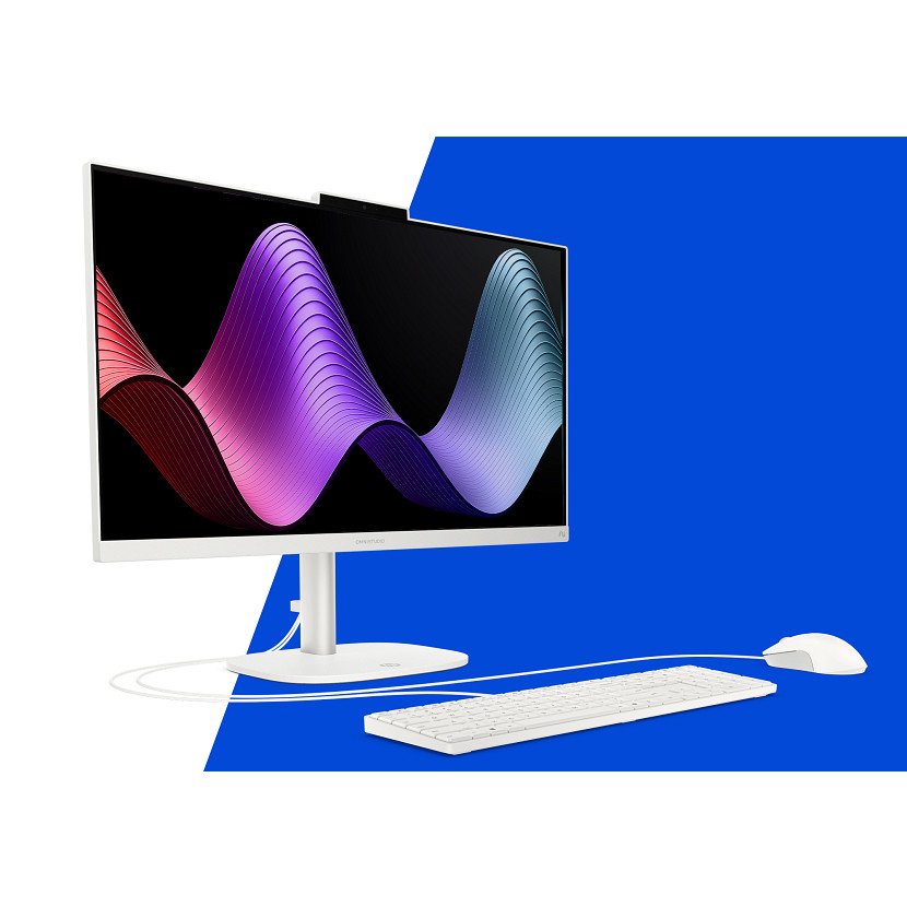 All In One Hp Omnistudio 24 Cw0001ns Copilot+ Pc 23.8" Full Hd Amd Ryzen Ai 7 445 50 Tops 32 Gb Ram 1 Tb Ssd Windows 11 Home Blanco Algodón