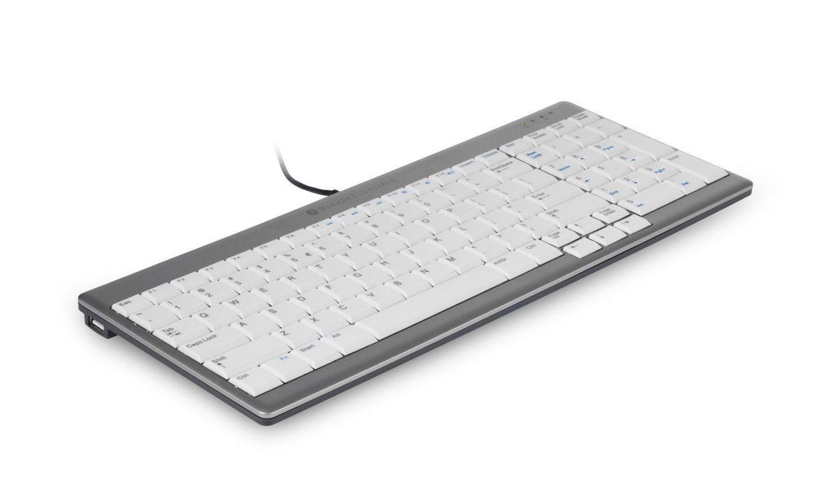 EAN 8719274673514 - BakkerElkhuizen UltraBoard 960 Standard Compact teclado Oficina USB QWERTZ Suizo Plata, Blanco imagen 3