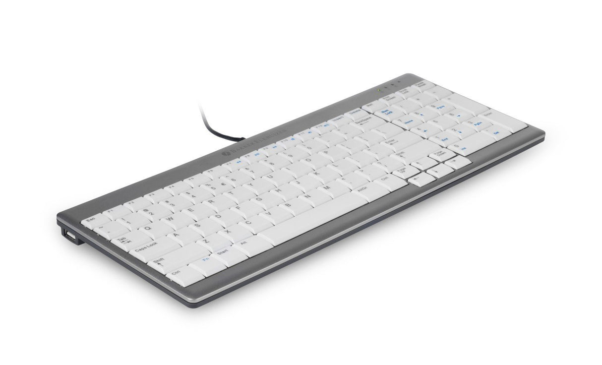 EAN 8719274673514 - BakkerElkhuizen UltraBoard 960 Standard Compact teclado Oficina USB QWERTZ Suizo Plata, Blanco imagen 3