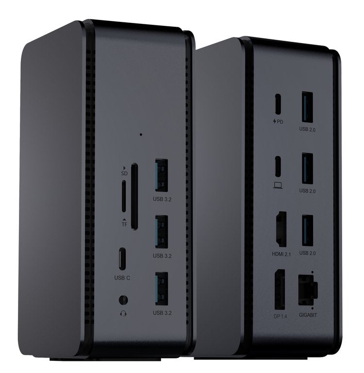 Proxtend Dock2xusb4 Base Para Portátil Y Replicador De Puertos Alámbrico Usb4 Gris