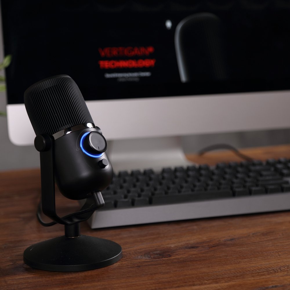 EAN 8435089030242 - Woxter Mic Studio 100 Pro Negro Micrófono de superficie para mesa imagen 6