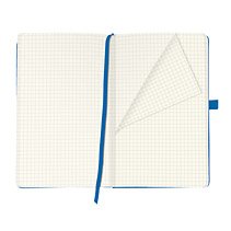 Cuaderno Herlitz My.Book A5 Cuadrado 96 Hojas. Azul Con Cinta De Lectura