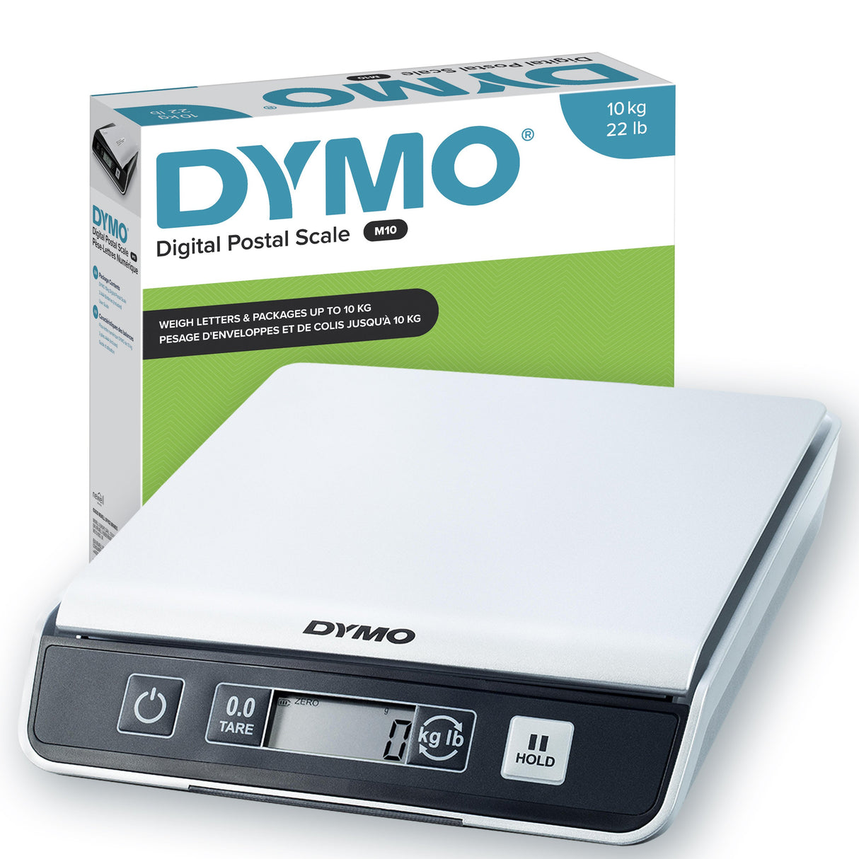 EAN 3501170929018 - DYMO M10 Báscula postal electrónica Negro, Plata imagen 1