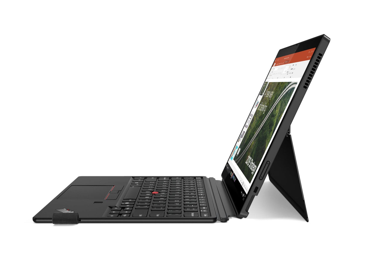 Lenovo Thinkpad X12 Detachable Gen 2 21lk Tableta Con Teclado Desmontable Intel Core Ultra 7 164u / Hasta 4.8 Ghz Vpro Enterprise Win 11 Pro Intel Graphics 16 Gb Ram 512 Gb Ssd Tcg Opal Encryption 2 Nvme 12.3" Ips Pantalla Táctil 1920