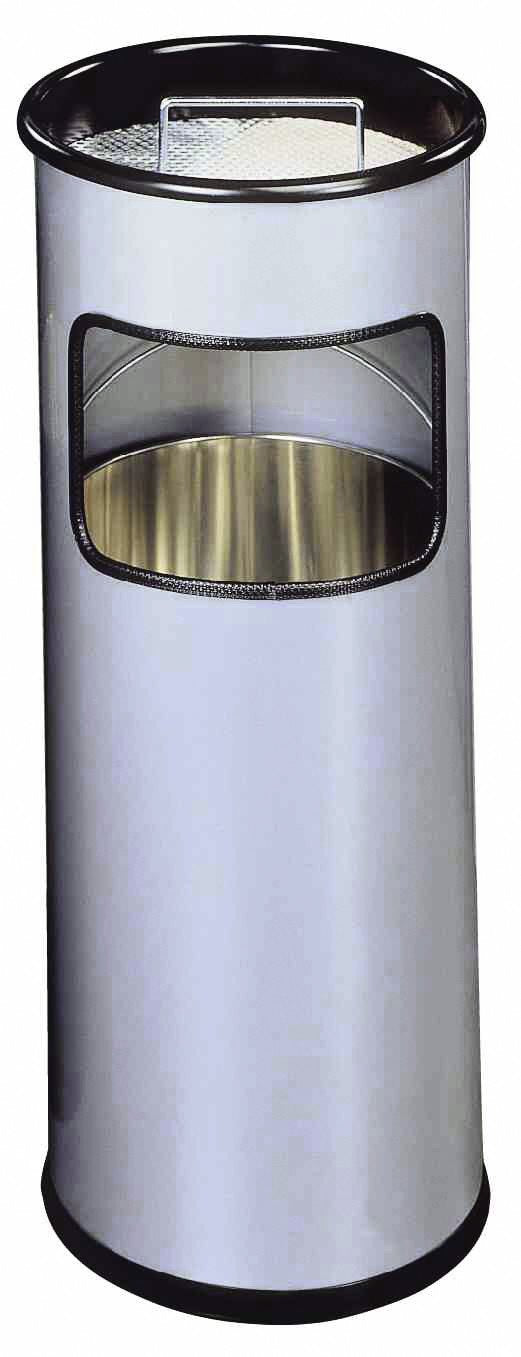EAN 4005546989006 - Durable 333023 papelera 17 L Alrededor Metal Plata imagen 2