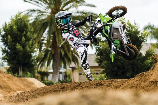 Moto Para Niños Motor Eléctrico Razor Sx350 Dirt - Verde