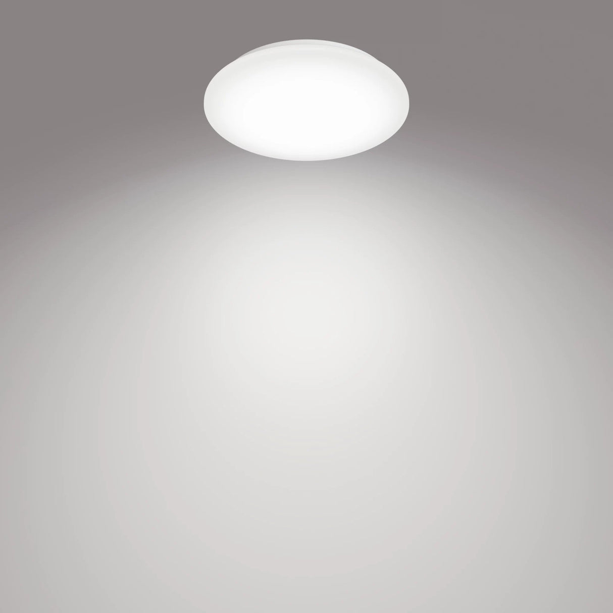 Plafon Interior De Led 10w 1100lm 4000k Luz Dia Mod. Moire Ø25x6,8cm Philips