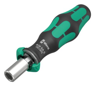 Wera 838 Ra S Portapuntas De Mano Con Función De Carraca 1/4"