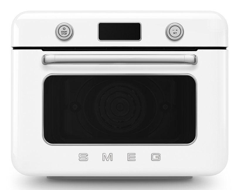 Horno Multifunción De Sobremesa Smeg Estilo Años 50 Con Tecnología Galileo Blanco Cof01wheu