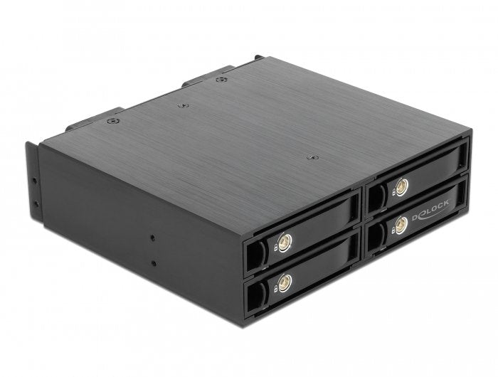 5.25? Bastidor Extraíble Para 4 X 2.5? U.2 Nvme Ssd Con Abschliessbaren Trays