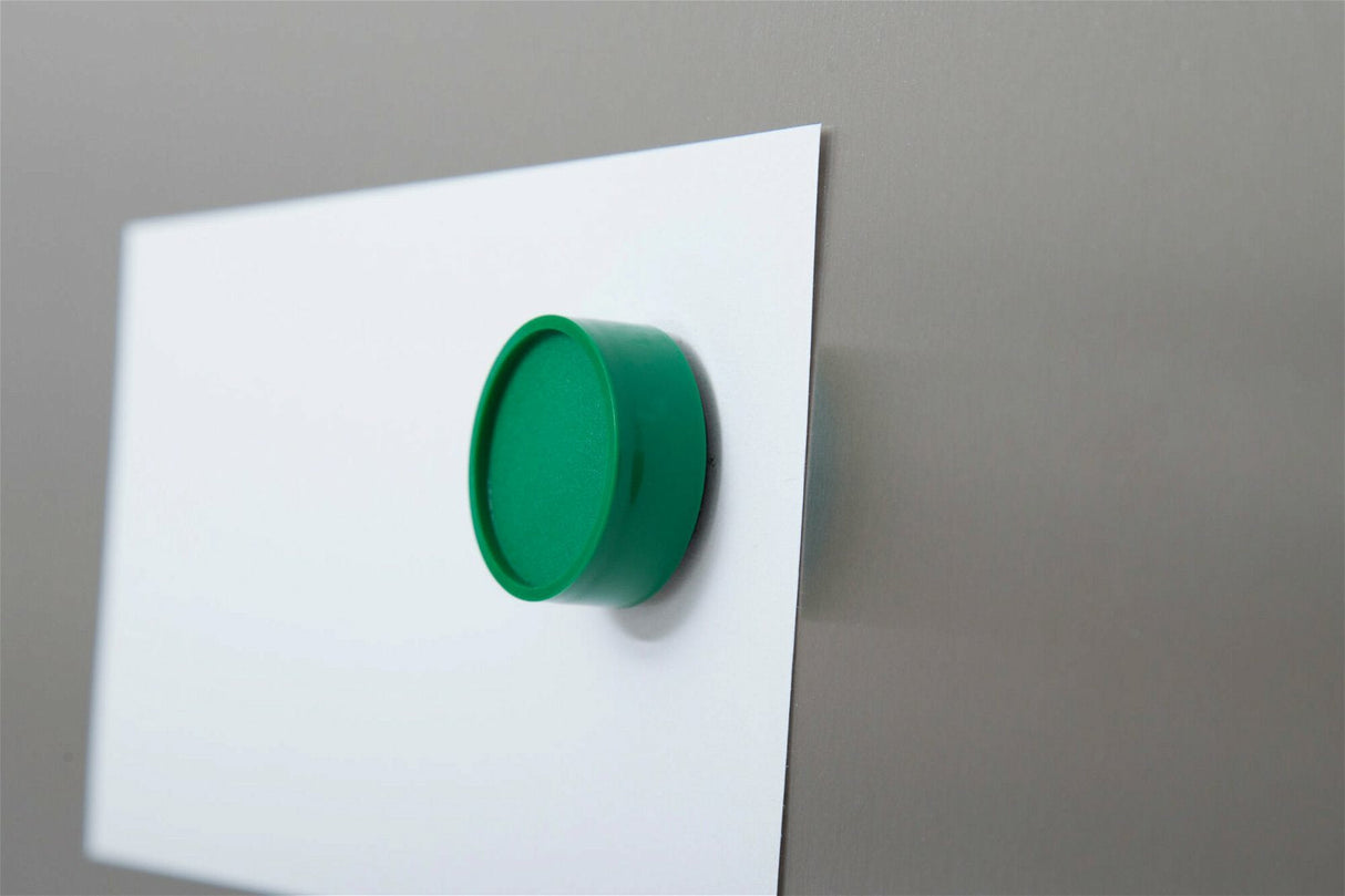 Maul Industriemagnet Redondo 29mm 10 Unidades Verde