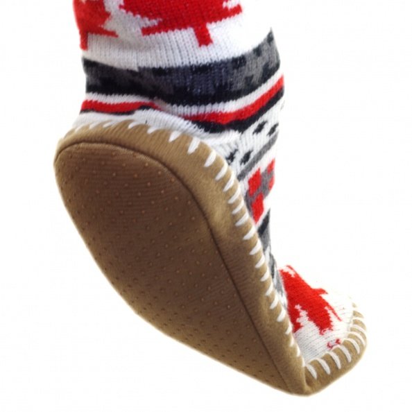 EAN 5908246726485 - Glovii GOBM zapatillas Bota pantufla Femenino Gris, Rojo, Blanco imagen 4