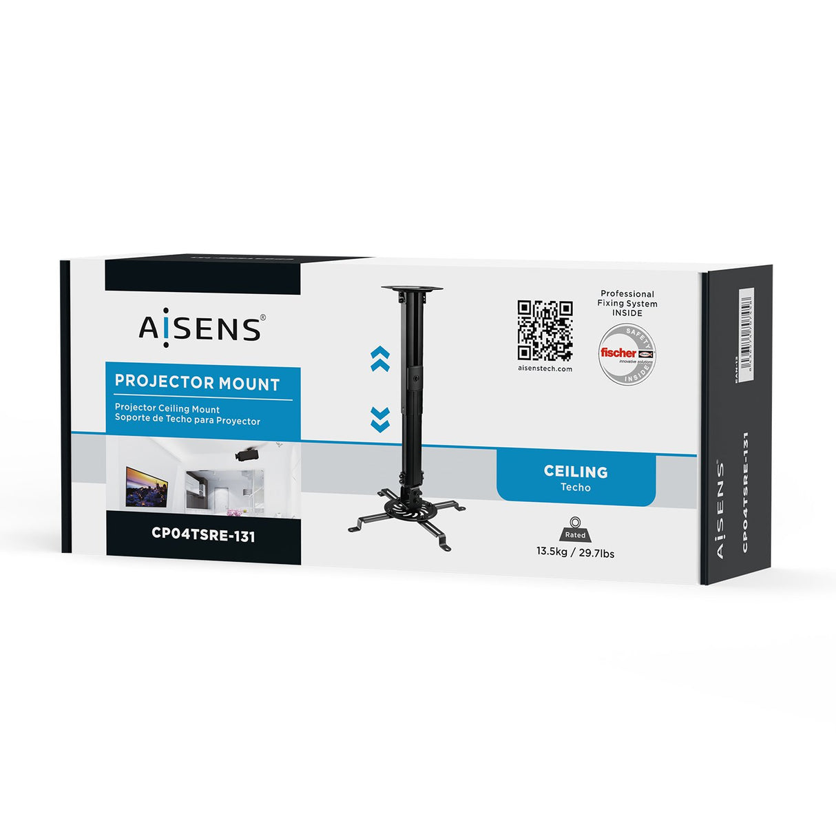 EAN 8436574707458 - AISENS CP04TSRE-131 montaje para projector imagen 6