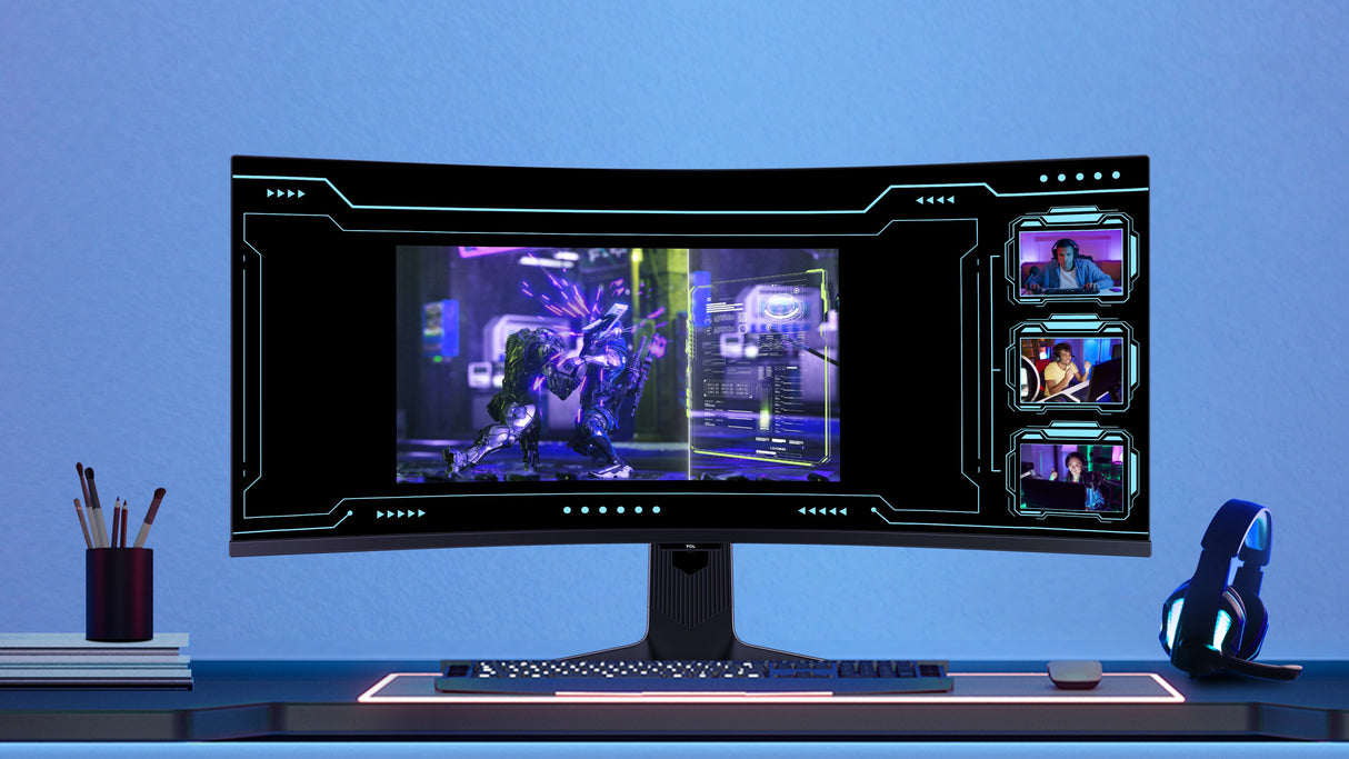 EAN 5901292523664 - TCL R83 34R83Q pantalla para PC 94 cm (37") 3440 x 1440 Pixeles LED Negro, Blanco imagen 6