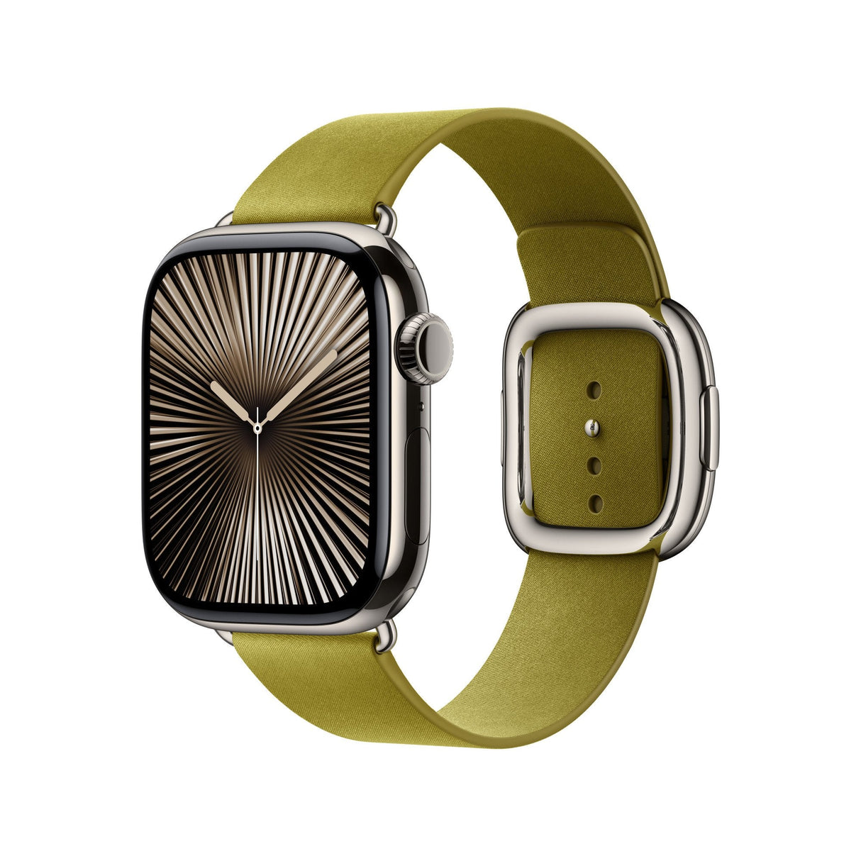 EAN 0195949715228 - Apple MXW73ZM/A Accesorios para dispositivos vestibles inteligentes Grupo de rock Amarillo Poliéster imagen 2