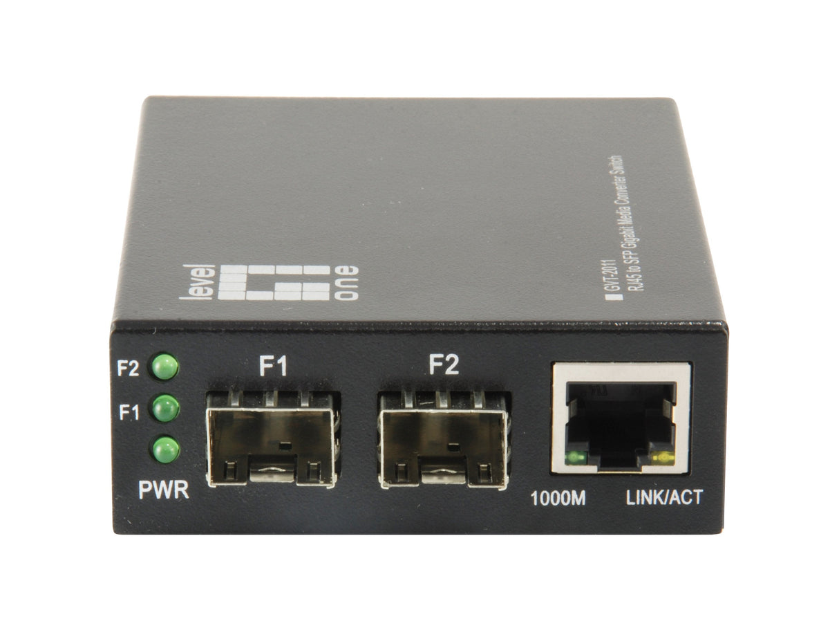 EAN 4015867202517 - LevelOne GVT-2011 convertidor de medio 1000 Mbit/s Gris imagen 2