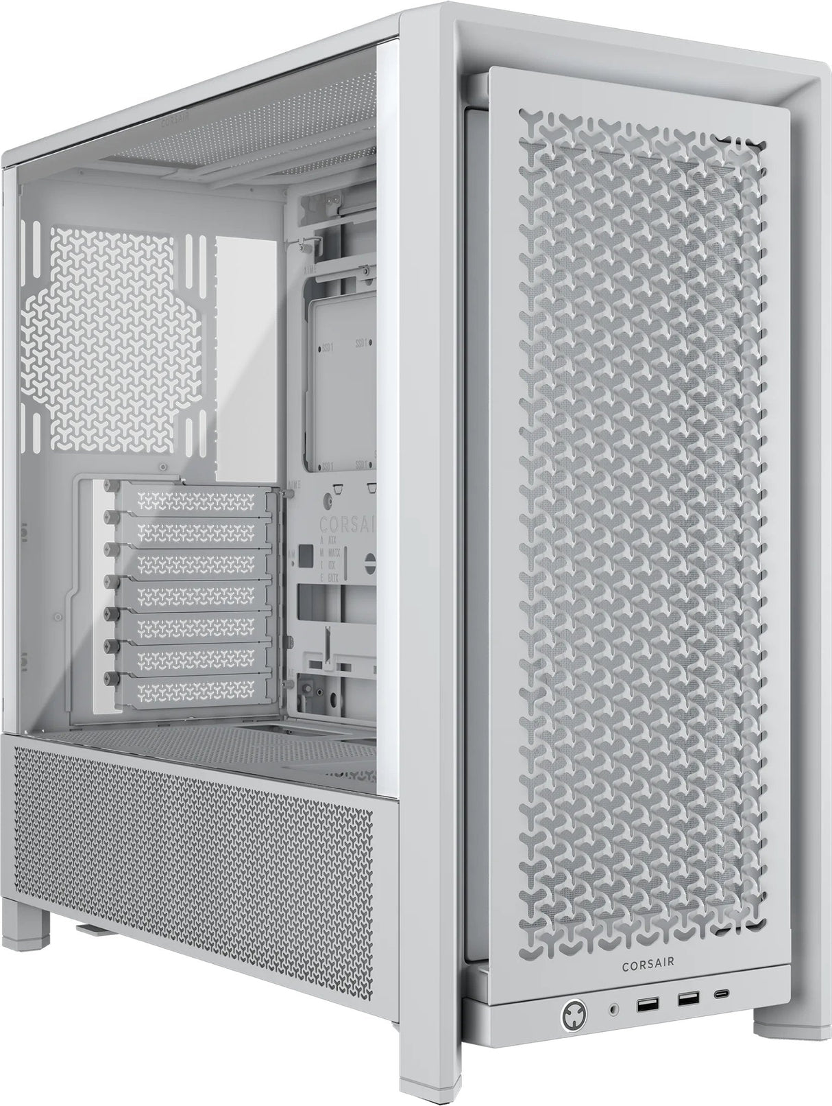 EAN 0840440485568 - Corsair FRAME 4000D Midi Tower Blanco imagen 1