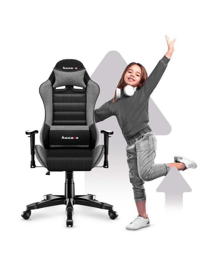 EAN 5903796010251 - Huzaro Ranger 6.0 Silla para videojuegos universal Asiento (de seguridad) de butaca Gris imagen 10