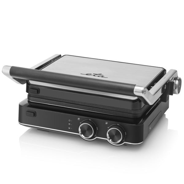 Eta Eta515690000 Gril Chef Electric Contact Grill, 2000 W, Removable Drip Tray With A Volume Of 0.25 L, 2 Separate Thermostats - Temperature