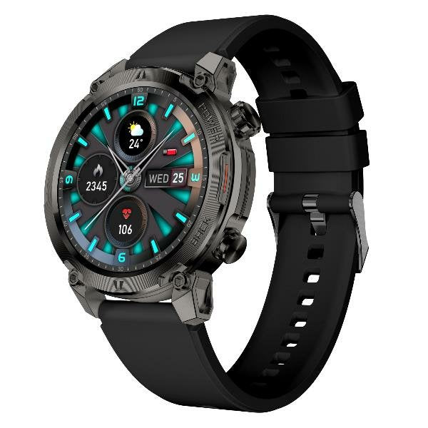 EAN 8050162353775 - Nilox NXSWTRAILROUND Relojes inteligentes y deportivos 3,53 cm (1.39") Digital 360 x 360 Pixeles Pantalla imagen 1