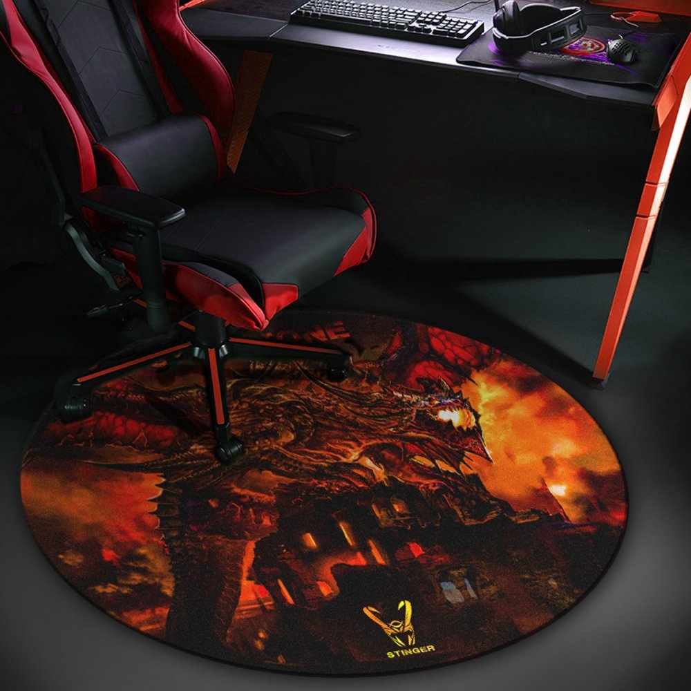 Alfombra Gaming Woxter Stinger Floorpad Roja
