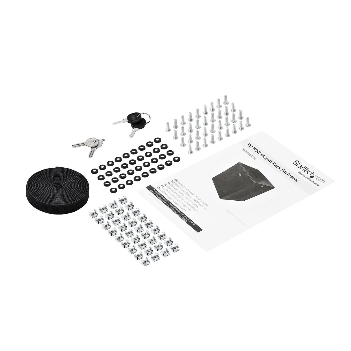 EAN 0065030870115 - StarTech.com RK920WALM armario rack Bastidor de pared Negro imagen 7