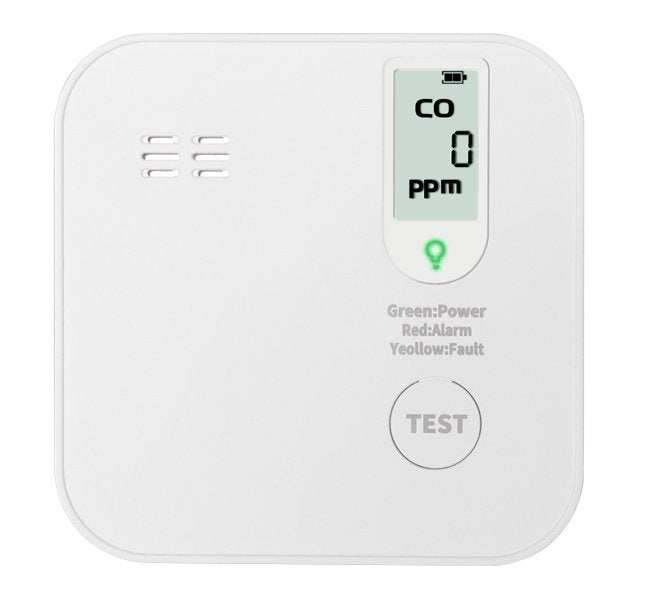 Detector De Monóxido De Carbono, >85 Db, Duración De La Pila De 10 Años, Color Blanco Logilink