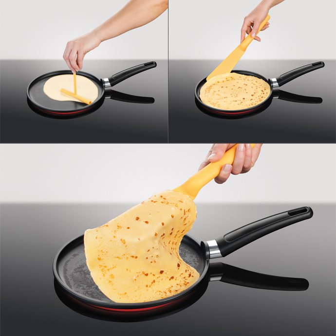 Espatula De Crepes Con Esparcidor Delícia