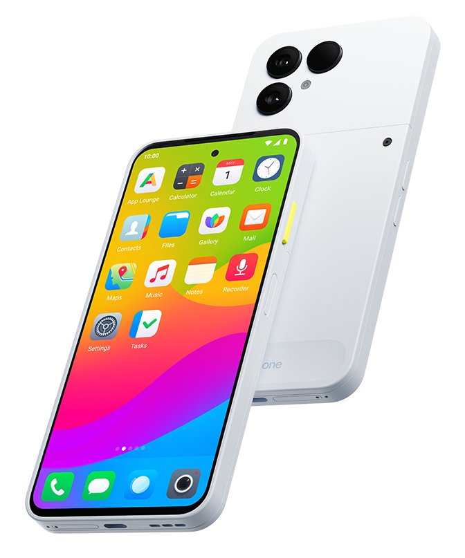 Smartphone Fairphone The (Gen 6) 16 Cm (6.31") Sim Doble Android 15 5g Usb Tipo C 8 Gb 256 Gb 4415 Mah Blanco F6fphn-2wh-Eu1