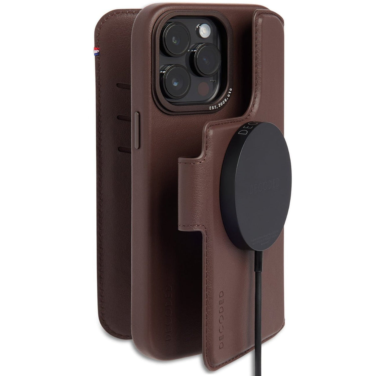EAN 8720593006921 - Decoded Modu Wallet funda para teléfono móvil 17 cm (6.69") Funda cartera Marrón, Chocolate imagen 3