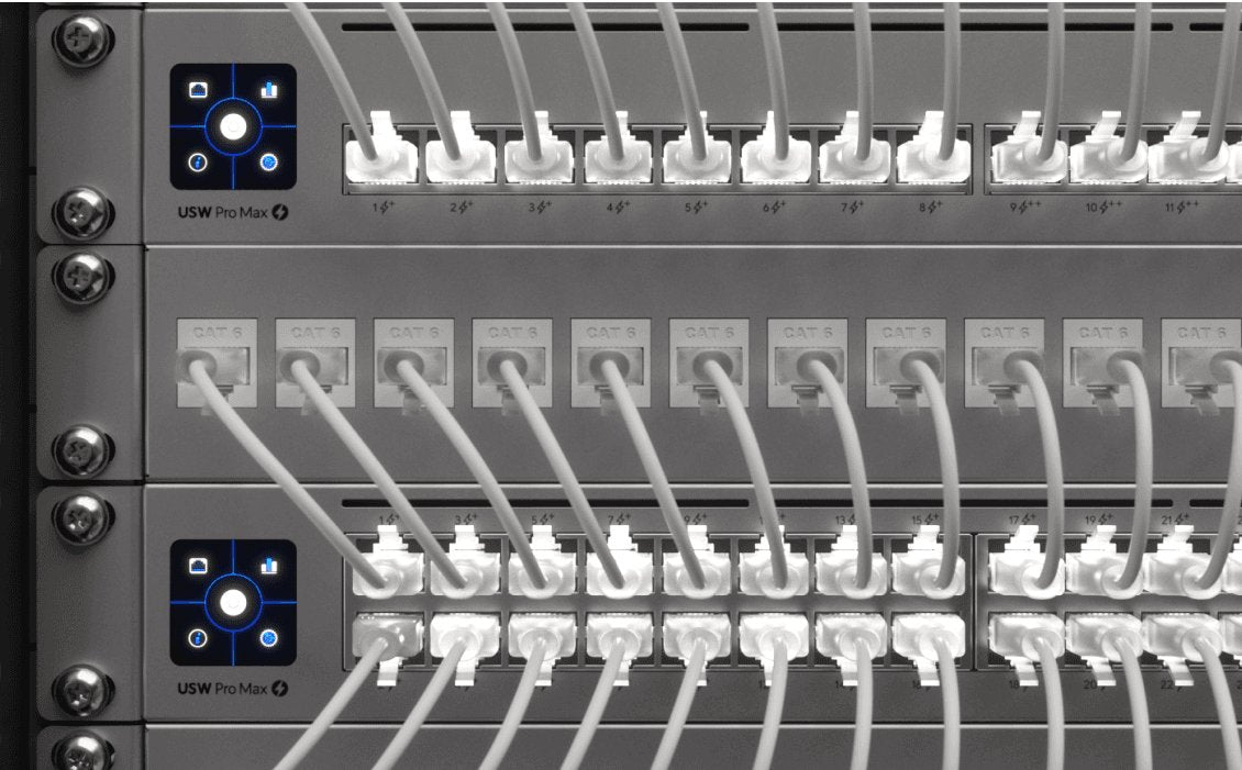 Ubiquiti Uacc-Cable-Patch-El-2m-W Cable De Red Translúcido, Blanco Cat6