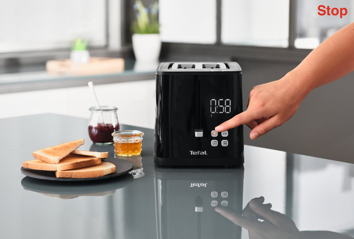 Tostadora Tefal Tt640810 2 Rebanada(S) Negro 850 W