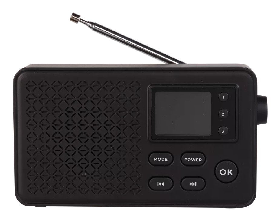 Denver Dab-57 Digitalradio Bt/Wecker Schwarz