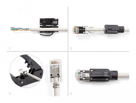 EAN 4043619669905 - DeLOCK 66990 conector Negro, Plata imagen 3