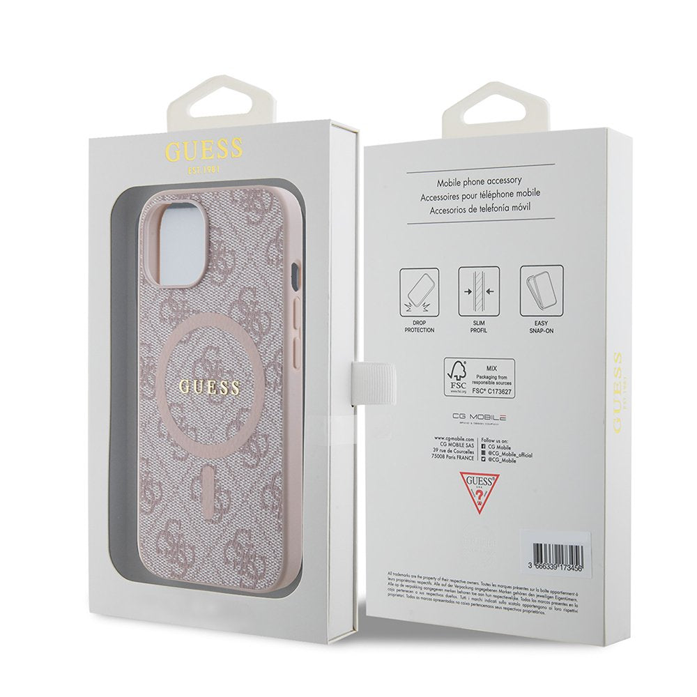 EAN 3666339226749 - GUESS funda para teléfono móvil 15,5 cm (6.1") Rosa imagen 5